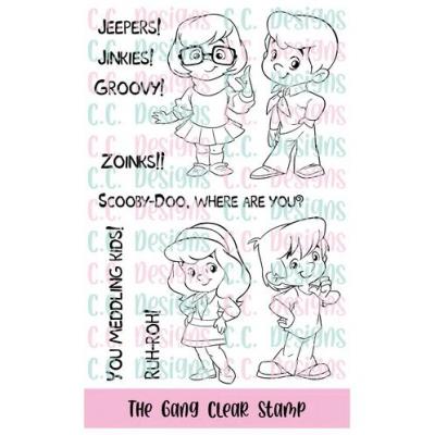 C.C. Designs Stempel - The Gang